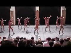 Nude dancing art